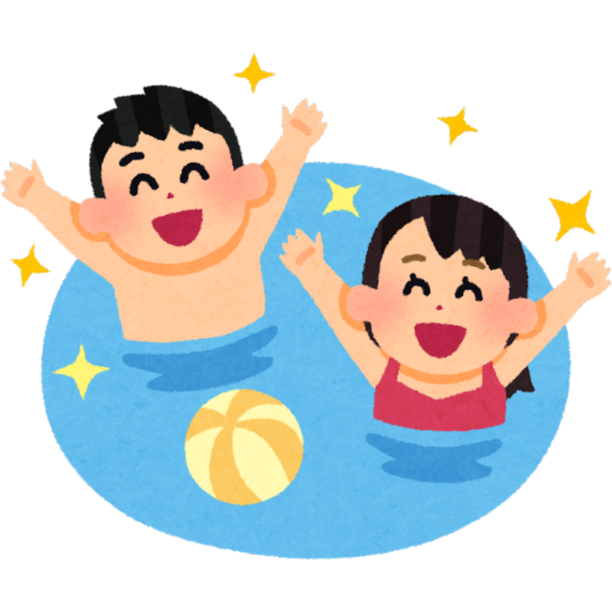 Recreação na Piscina